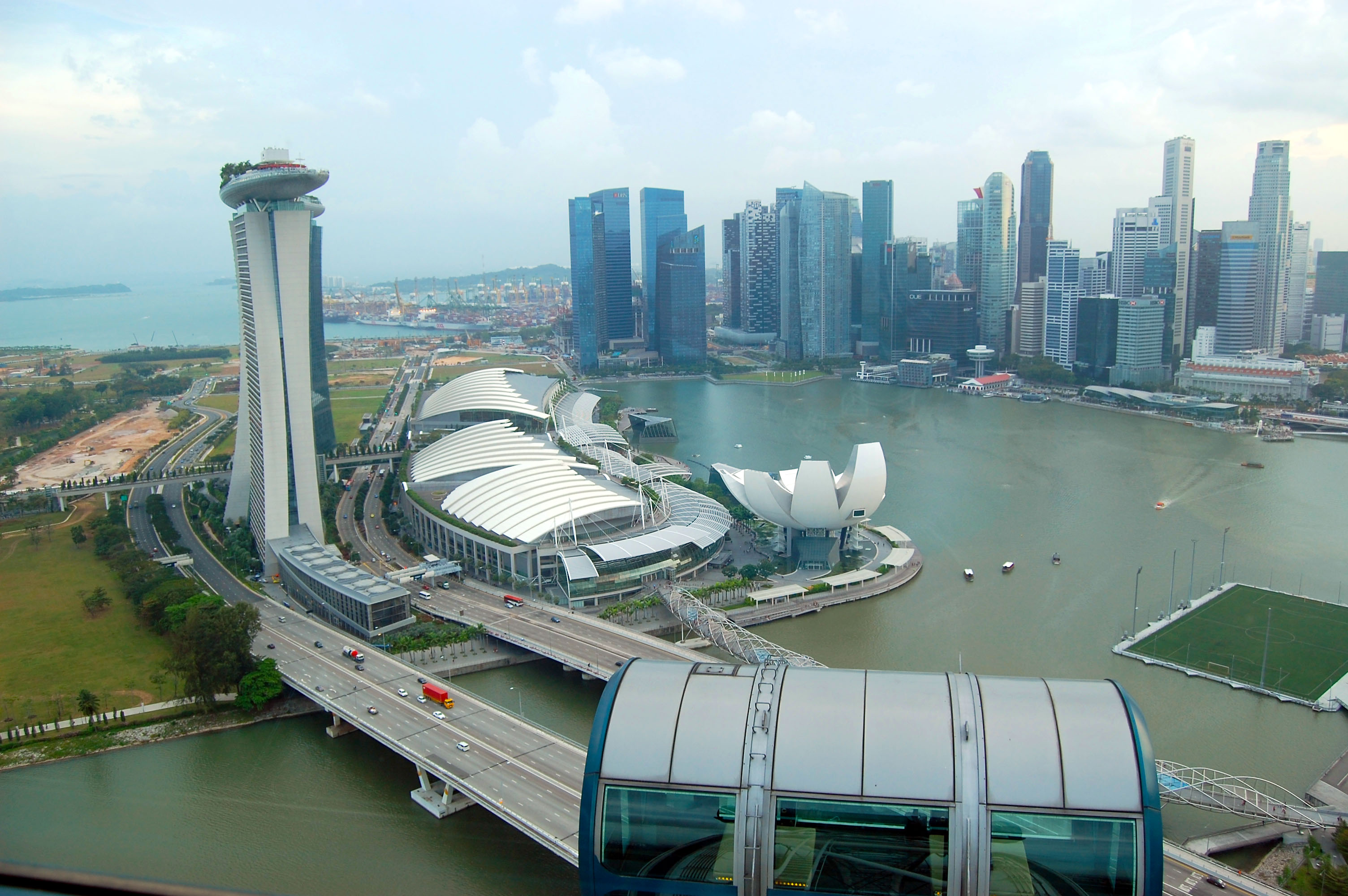 Über den Dächern Singapurs