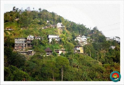 Wohnhäuser in Banaue