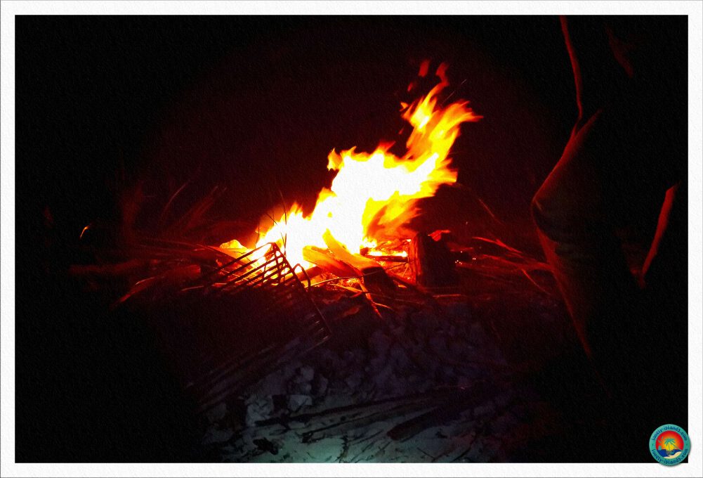 Lagerfeuer im Basecamp